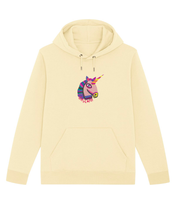 Load image into Gallery viewer, Unicorn 🦄 - Embroidered UNISEX hoodie
