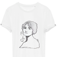 Load image into Gallery viewer, Дора Габе — Portrait | ARTRIOTI Organic T-Shirt
