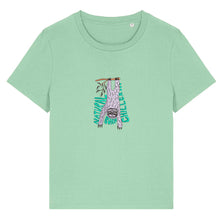 Load image into Gallery viewer, Sloth – Natural Born Chiller - Embroidered Women's T-Shirt
