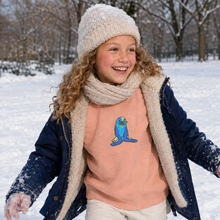 Load image into Gallery viewer, Seal – Don't Be Seally – Embroidered Kids' Crew Neck Sweatshirt
