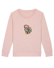 Load image into Gallery viewer, Lemur L&#39;amor - Embroidered WOMEN&#39;S RELAXED FIT SWEATSHIRT
