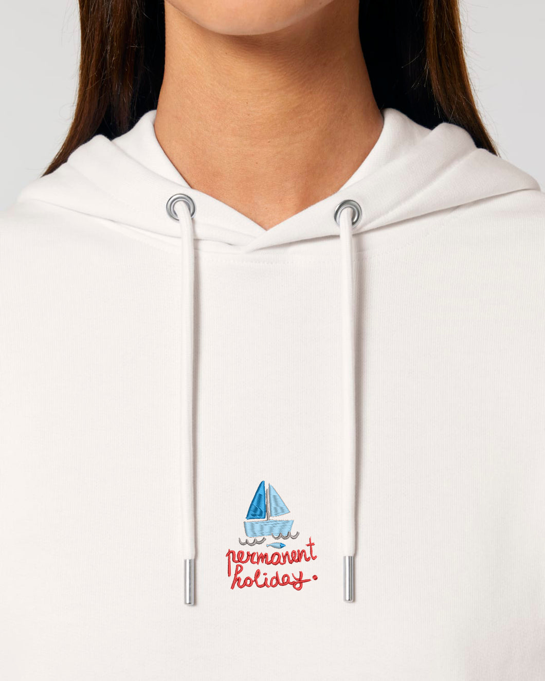 ⛵Permanent Holiday - Embroidered UNISEX hoodie