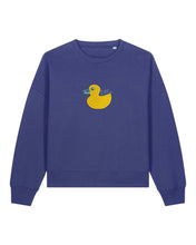 Load image into Gallery viewer, DUCK - Quack! Quack! - The women&#39;s crew neck sweatshirt
