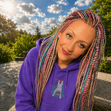 Load image into Gallery viewer, Slot - NATURAL BORN CHILLER... - Embroidered UNISEX hoodie
