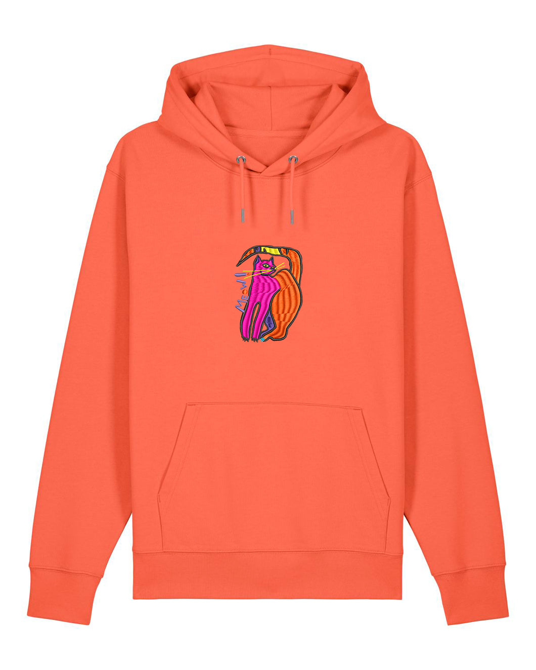 MEOW 🐈 - Embroidered UNISEX hoodie