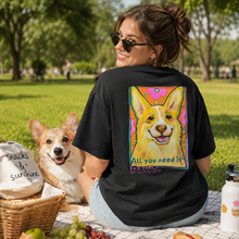 Load image into Gallery viewer, Corgi – All You Need Is Paws – Printed Unisex T-Shirt
