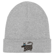 Load image into Gallery viewer, Dog – Embroidered Organic Cotton Blend Beanie
