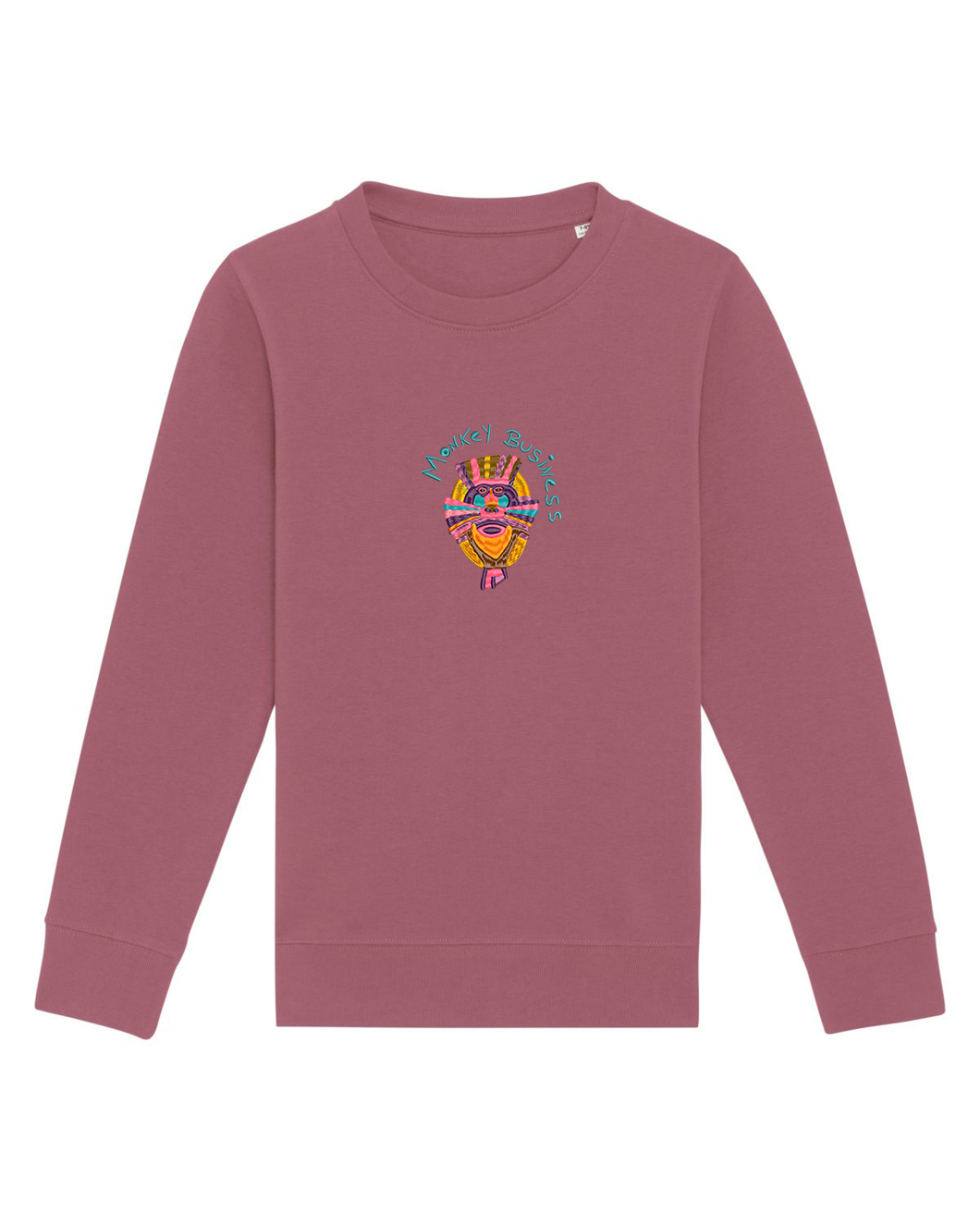 Monkey business 🐵- Embroidered KIDS Sweatshirt