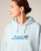 Load image into Gallery viewer, Liberté🐦‍⬛ - Embroidered women&#39;s hoodie sweatshirt
