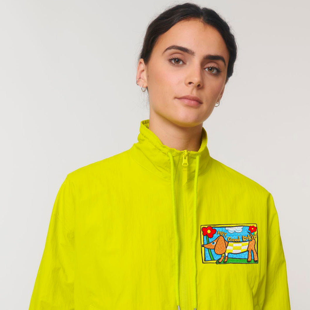 Dachshund - Hey, Good Lookin'- Embroidered unisex urban jacket