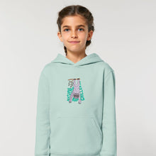 Load image into Gallery viewer, NATURAL BORN CHILLER...- Embroidered UNISEX KIDS hoodie
