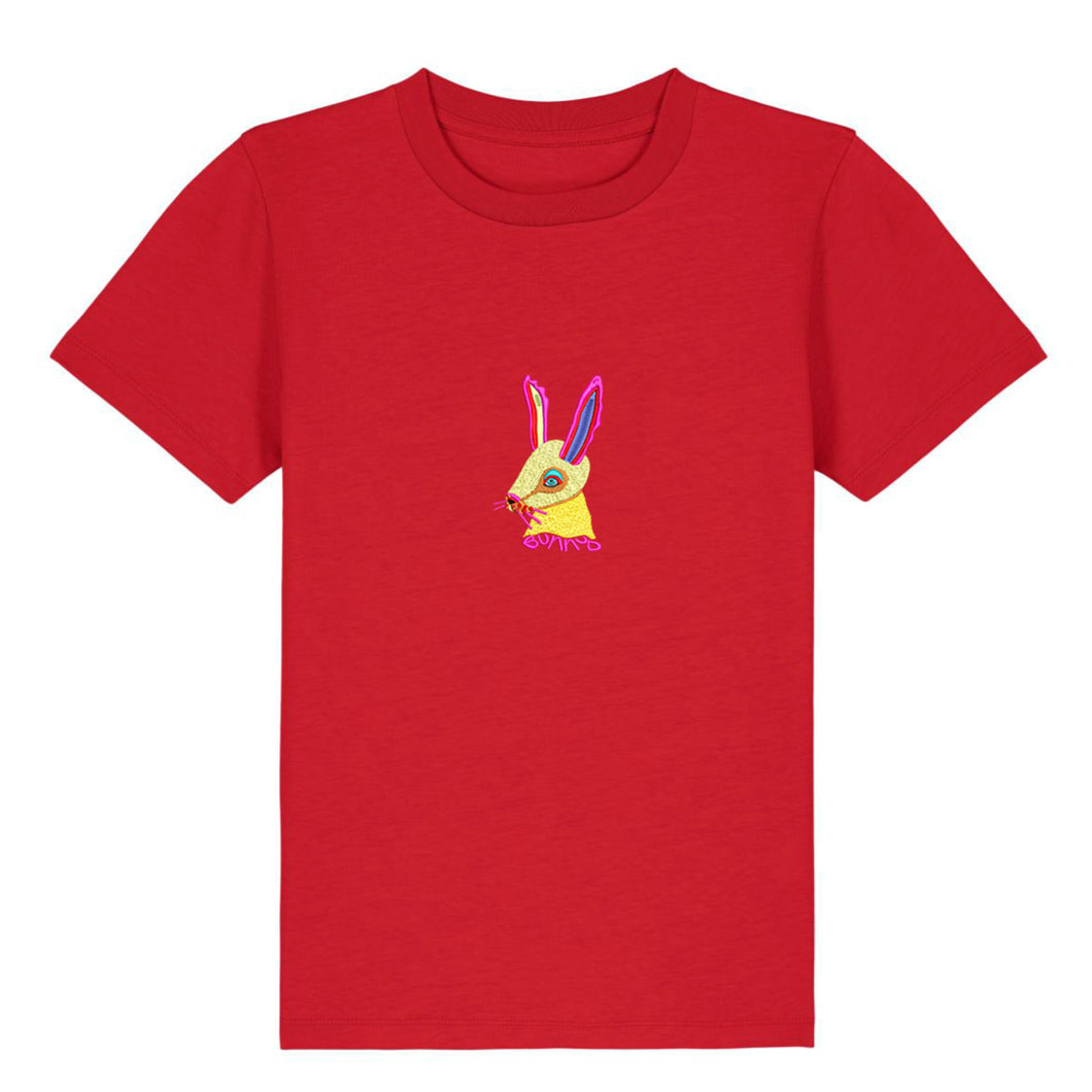 BUNNY- Embroidered kids tshirt