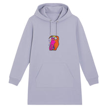 Load image into Gallery viewer, MEOW! - Embroidered WOMEN&#39;S HOODIE DRESS
