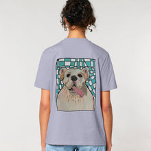 Load image into Gallery viewer, WOOF.English bulldog - Printed unisex T-shirt
