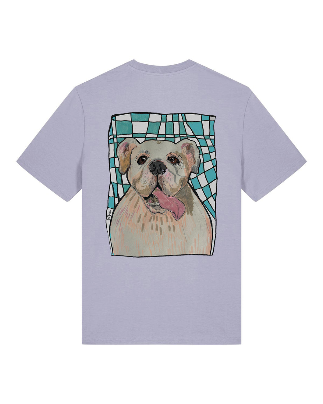 WOOF.English bulldog - Printed unisex T-shirt