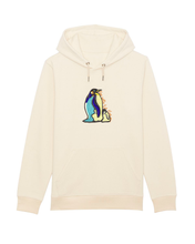 Load image into Gallery viewer, Go with the floe 🐧 Embroidered UNISEX hoodie
