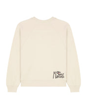 Load image into Gallery viewer, MATCHA PLEASE - Embroidered women&#39;s raglan sweatshirt
