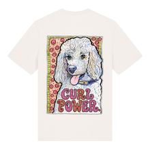 Load image into Gallery viewer, Poodle – CURL POWER. – Printed Unisex T-Shirt
