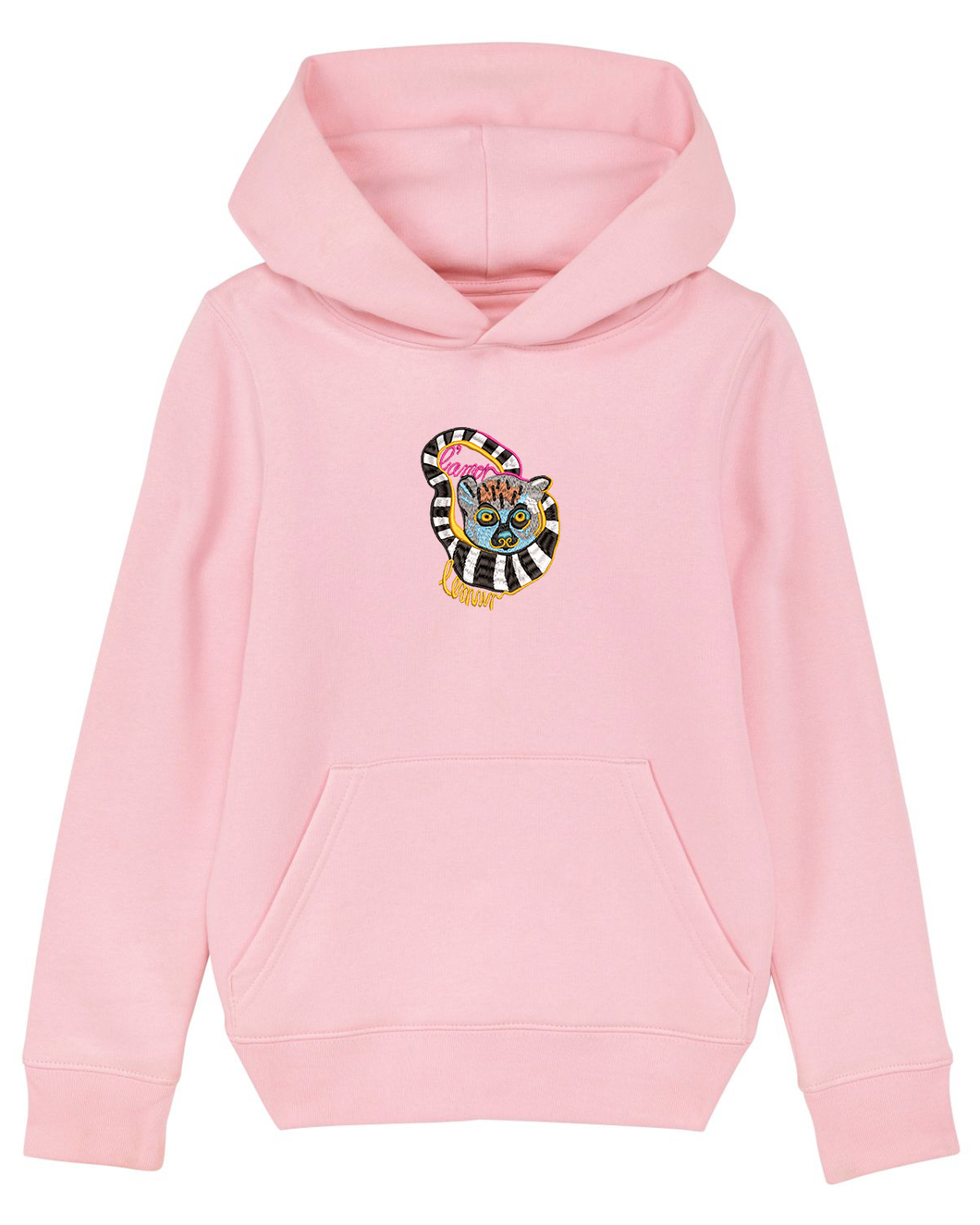 Lemur L'amor - Embroidered UNISEX KIDS hoodie
