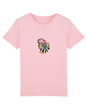 Load image into Gallery viewer, Lemur L&#39;amor  organic cotton embroidered kids T-shirt
