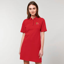 Load image into Gallery viewer, B🌸N JOUR - The women&#39;s polo dress - Embroidered
