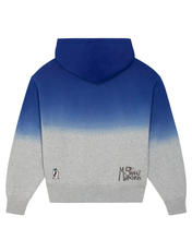 Load image into Gallery viewer, Go with the floe 🐧 - Embroidered UNISEX DIP DYED RELAXED HOODIE SWEATSHIRT
