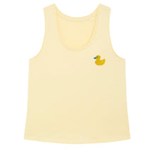 Load image into Gallery viewer, Quack! Quack! 🦆 – Embroidered Cropped Tank Top
