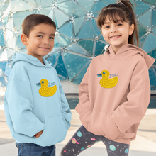 Load image into Gallery viewer, Quack, Quack 🦆- Embroidered UNISEX KIDS hoodie
