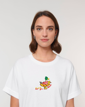 Load image into Gallery viewer, Not give a...duck. 🦆  - Embroidered women&#39;s t-shirt
