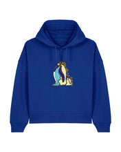 Load image into Gallery viewer, Go with the floe!- Embroidered women&#39;s hoodie sweatshirt
