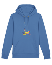 Load image into Gallery viewer, Oh happy day! 🐳 - Embroidered UNISEX hoodie

