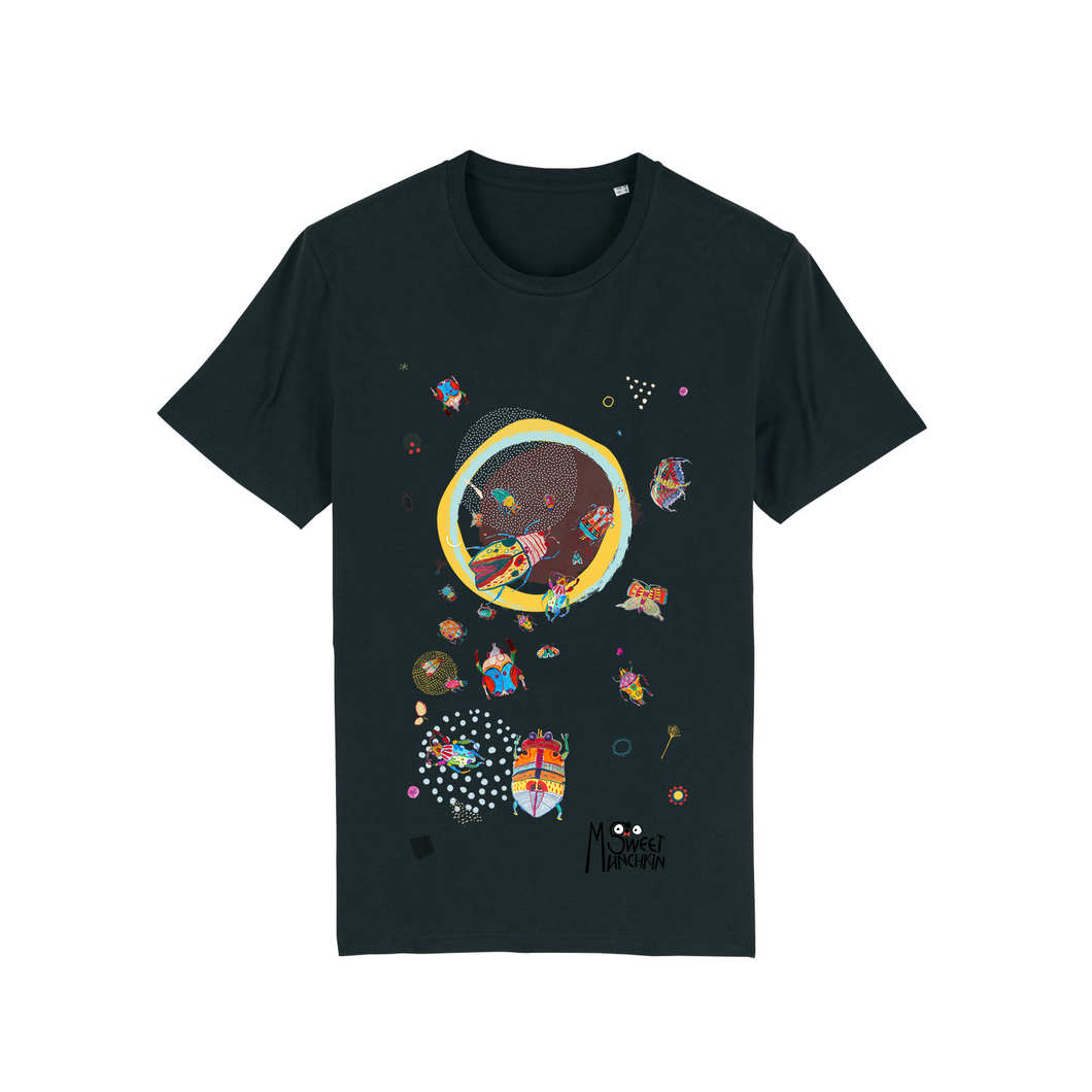 Bugs - ORGANIC COTTON UNISEX PRINT T-SHIRT