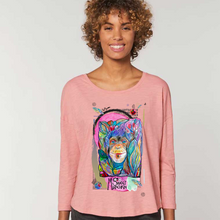 Load image into Gallery viewer, CHIMP - The women&#39;s 3/4 sleeve dropped shoulder t-shirt
