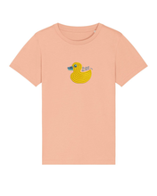 Load image into Gallery viewer, Quack, Quack 🦆- Embroidered kids tshirt
