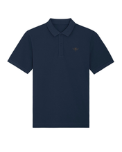 Load image into Gallery viewer, Bee 🐝 - THE UNISEX POLO -  (blue COLOURS)
