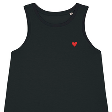 Load image into Gallery viewer, 💗- Embroidered women&#39;s CROPPED TANK TOP
