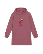 Load image into Gallery viewer, TOUCAN do it! 🐦- Embroidered WOMEN&#39;S HOODIE DRESS
