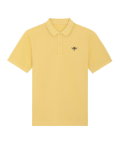 Load image into Gallery viewer, Bee 🐝 - THE UNISEX POLO (yellow COLOURS)
