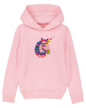 Load image into Gallery viewer, Unicorn 🦄- Embroidered UNISEX KIDS hoodie
