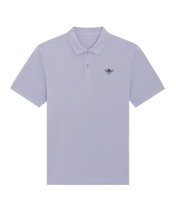 Load image into Gallery viewer, Bee 🐝 - THE UNISEX POLO -  (blue COLOURS)
