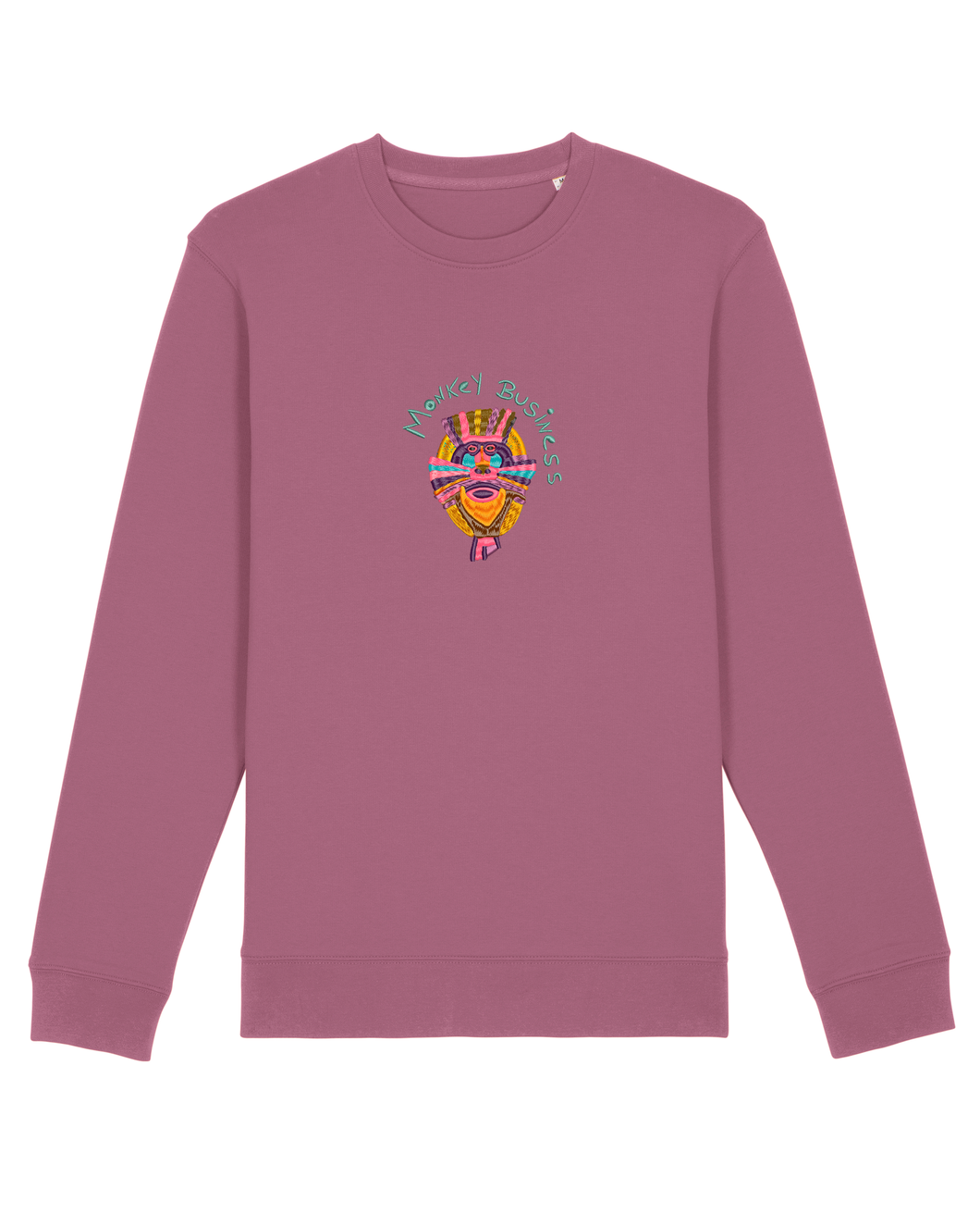 MONKEY BUSINESS 🐵- Embroidered UNISEX CREW NECK Sweatshirt