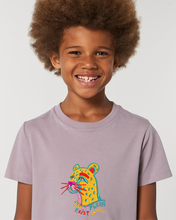 Load image into Gallery viewer, Cheetah - Embroidered kids tshirt
