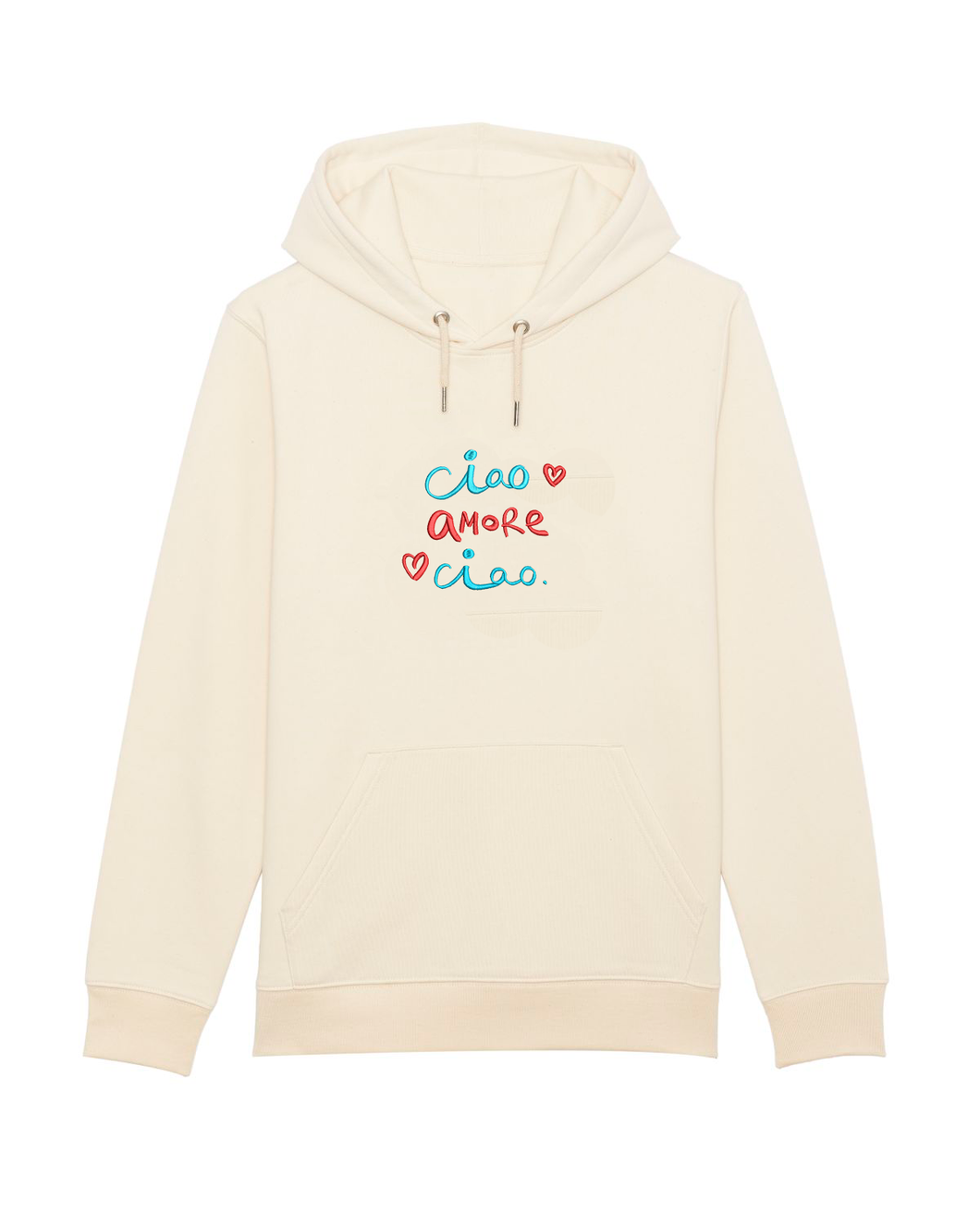Ciao AMORE Ciao ❤️ - Embroidered UNISEX hoodie