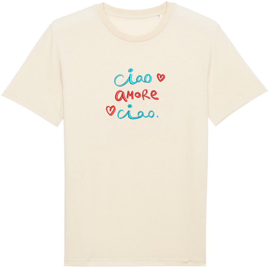T shirt sales ciao amore