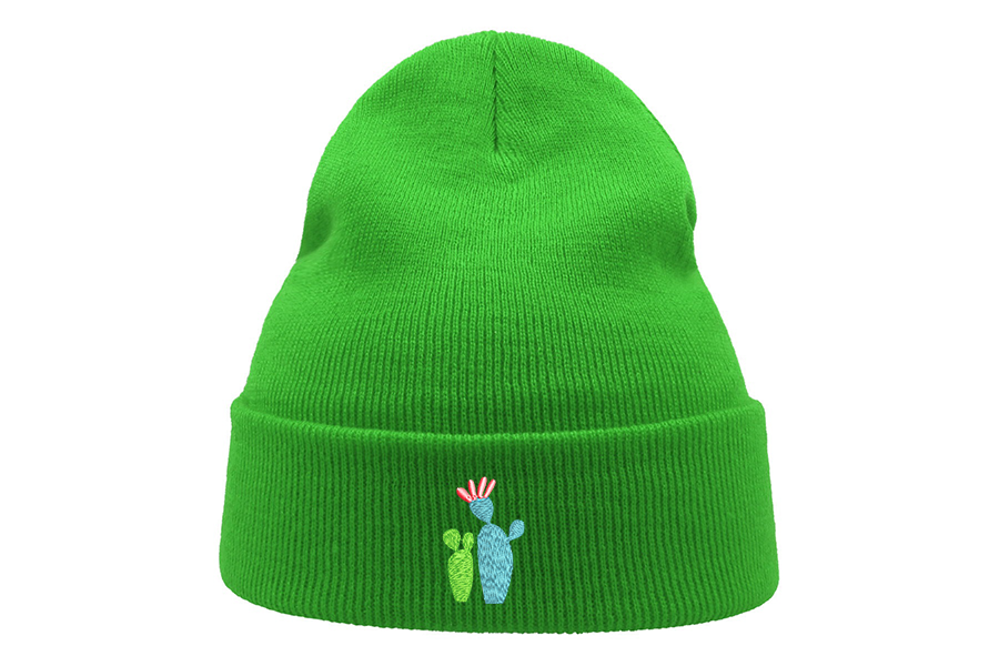 CACTUS🌵 - Embroidered classic shaped recycled polyester beanie
