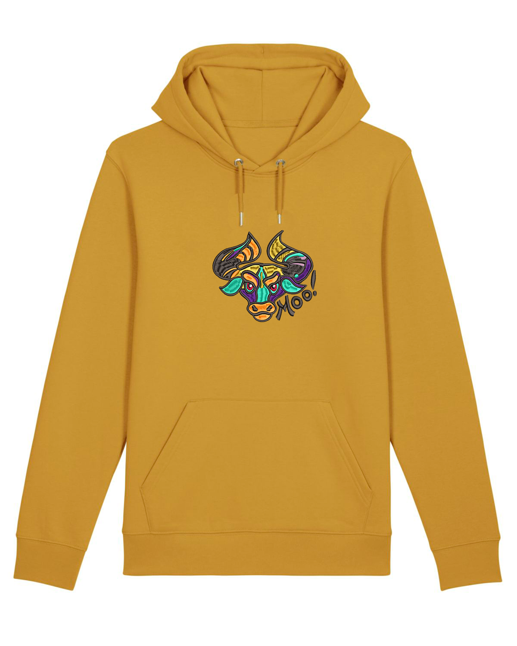 MOO - Embroidered UNISEX hoodie