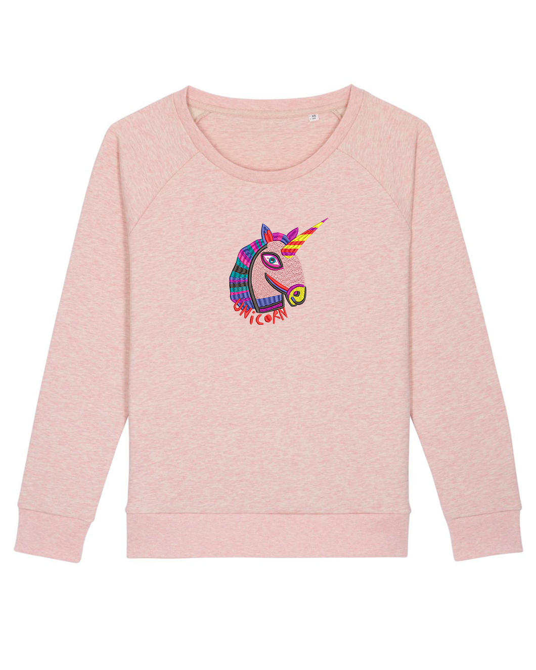 Unicorn 🦄- Embroidered WOMEN'S RELAXED FIT SWEATSHIRT