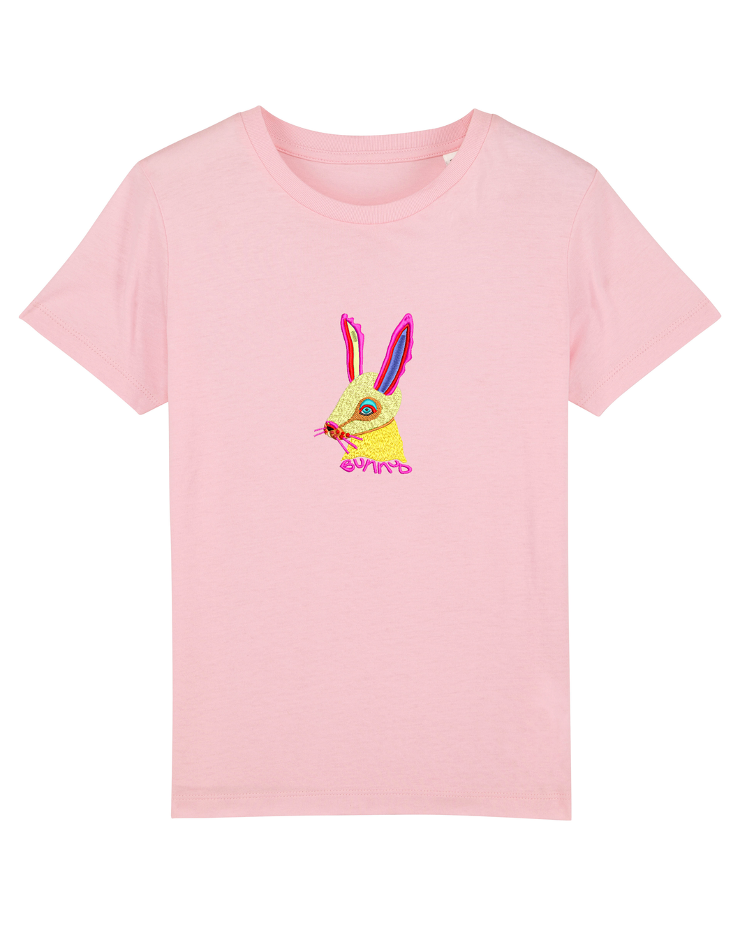 BUNNY 🐰- organic cotton embroidered kids T-shirt
