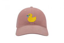 Load image into Gallery viewer, Quack, Quack 🦆 - Embroidered cap /corduroy needlecord cotton/
