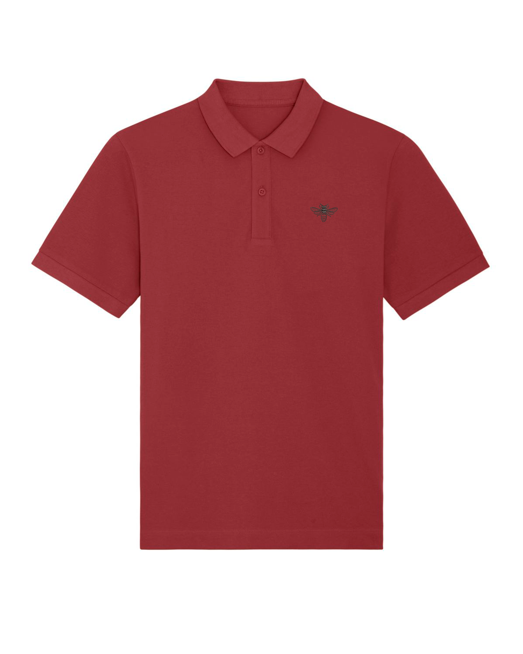 Bee 🐝 - THE UNISEX POLO ( red COLOURS )